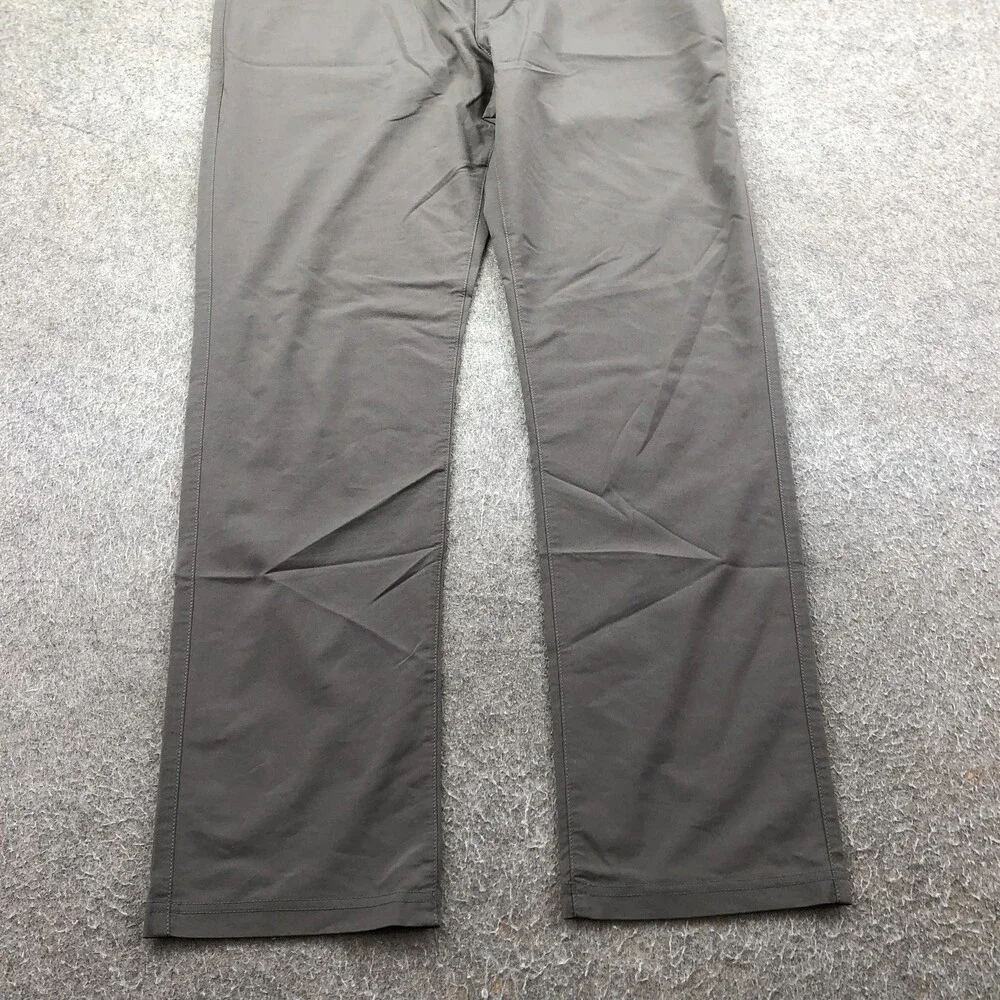 Tasc Pants Mens 35x30 Gray Chino Slim Straight Casual 5-Pocket Tailored Outdoor - Picture 2 of 11